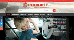 Desktop Screenshot of podiumsom.com.br